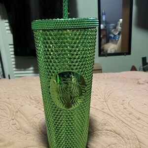 NWT Starbucks Emerald Green Textured Tumbler